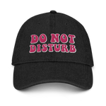 Load image into Gallery viewer, Do Not Disturb Denim Dad Hat
