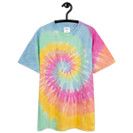Load image into Gallery viewer, Good Vibes and Tan Lines Oversized Tie-Dye Tee
