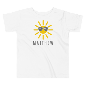 Cool Sunshine *Personalized* Toddler Tee