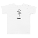 Load image into Gallery viewer, Wildflower *Personalized* Toddler Tee
