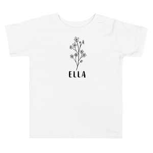 Wildflower *Personalized* Toddler Tee