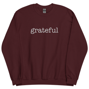 Grateful *Embroidered* Sweatshirt