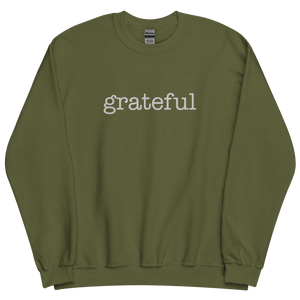 Grateful *Embroidered* Sweatshirt