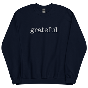 Grateful *Embroidered* Sweatshirt