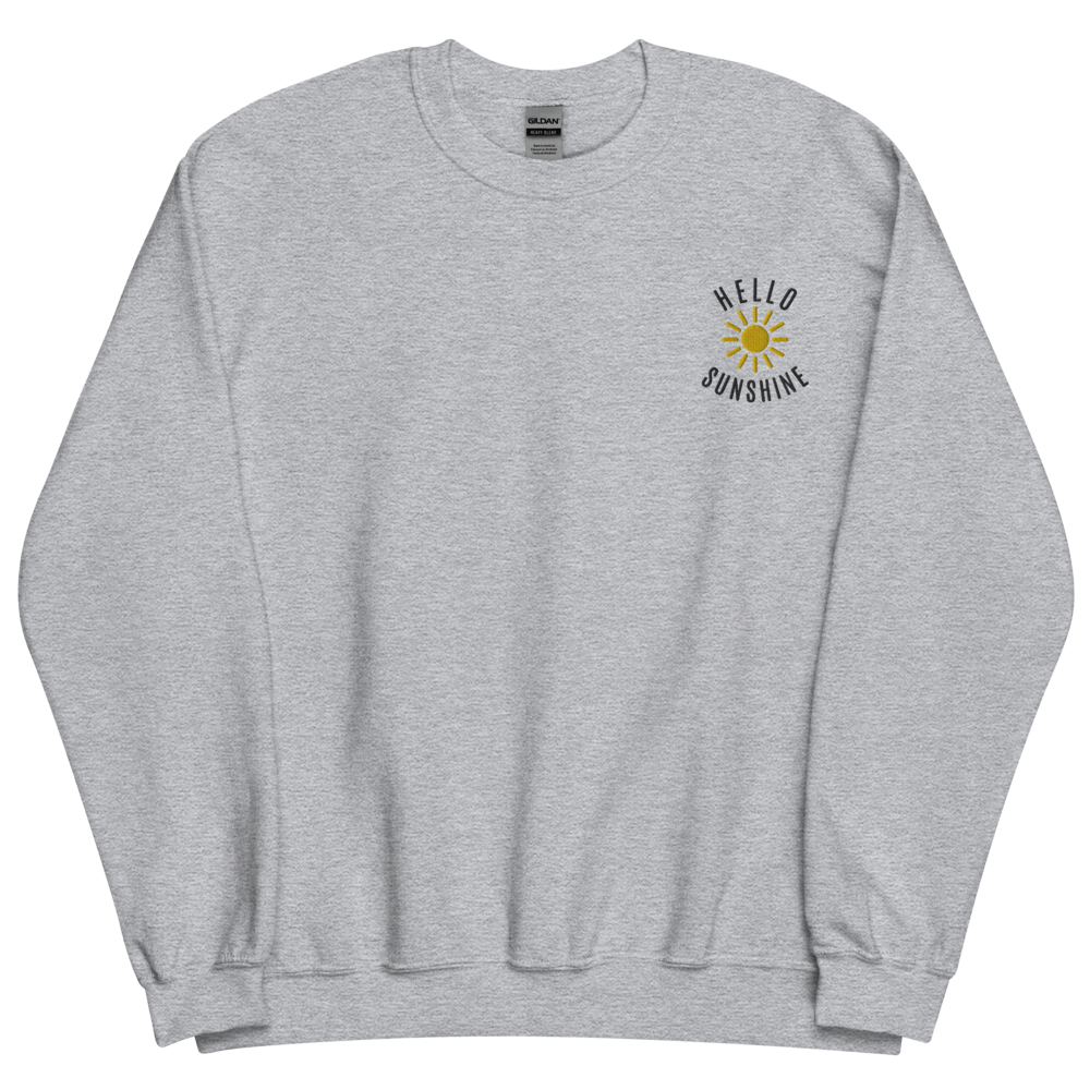 Hello Sunshine *Embroidered* Sweatshirt