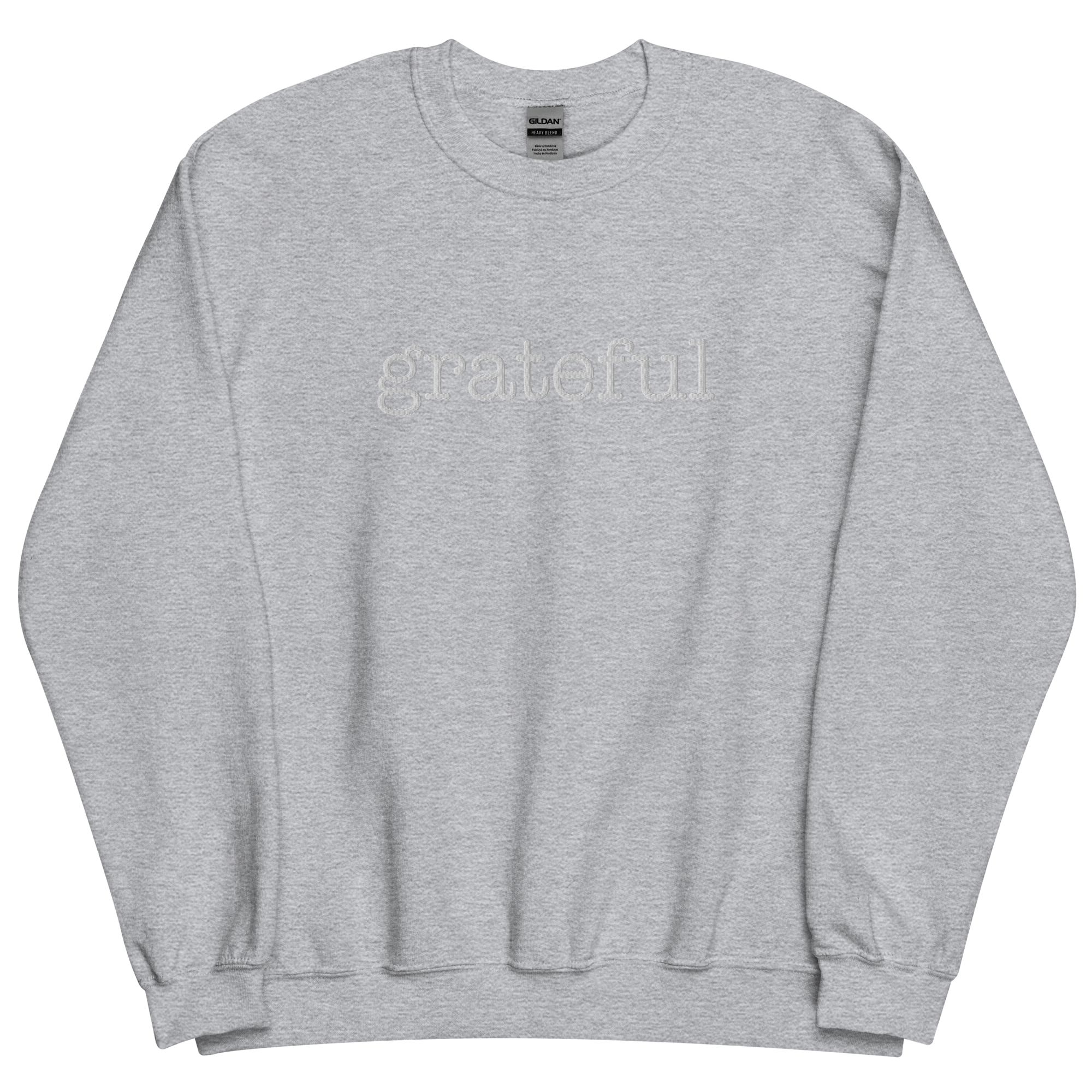 Grateful *Embroidered* Sweatshirt