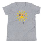 Load image into Gallery viewer, Heart Eyes Sunshine *Personalized* Kids Tee
